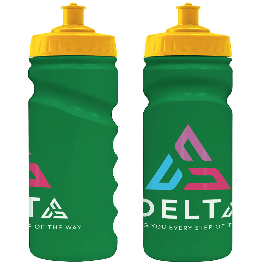 500ml Grip Sports Bottle - Push/Pull Lid