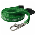 10mm Flat Polyester Lanyards