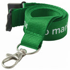 25mm Flat Polyester Lanyards