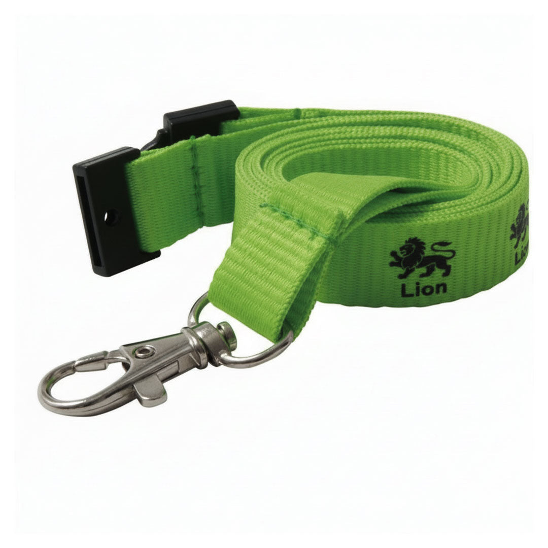 15mm Flat Polyester Lanyards