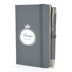 A6 DUO Soft Touch Lined Notebook Plus Pen