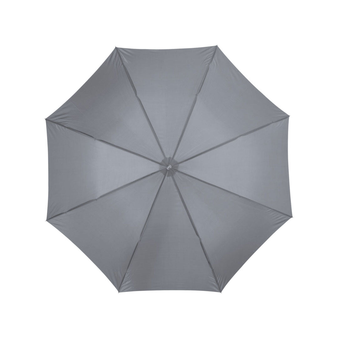 23" Auto Open Walking Umbrellas - Wooden Handle