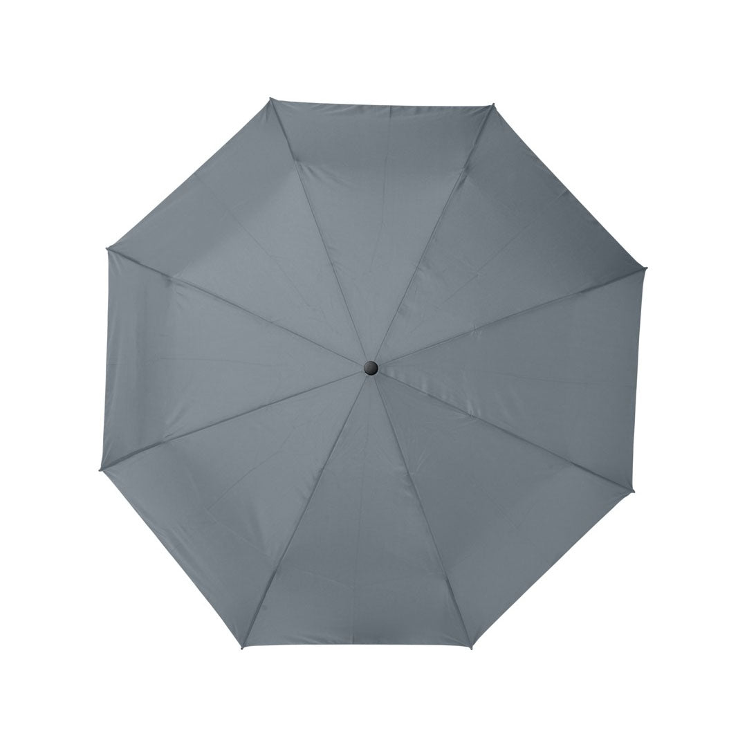21" Auto Open-Close Foldable Compact Recycled PET Umbrella