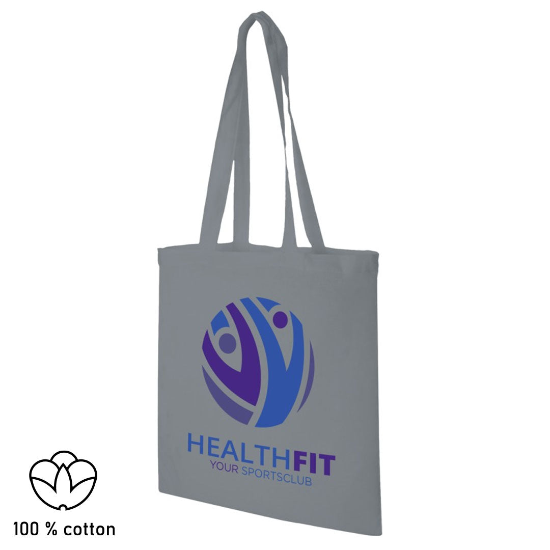 Coloured Cotton Tote Bags