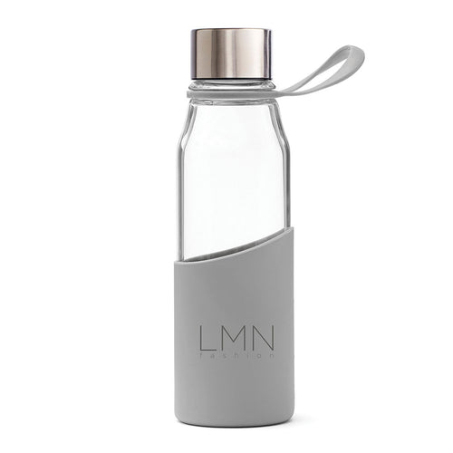 Lean Glass Water Bottle 550ml