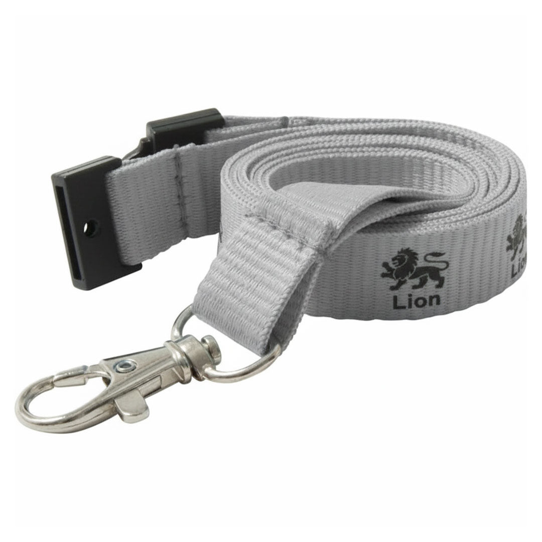 15mm Flat Polyester Lanyards