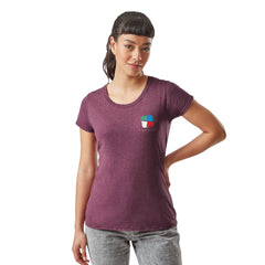 Branded Coloured Fruit of The Loom Ladies Value Weight T-shirt