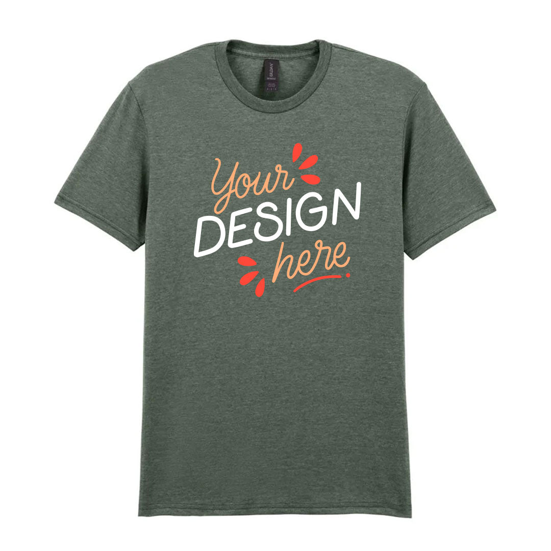 Coloured Gildan Softstyle Ringspun T-shirt