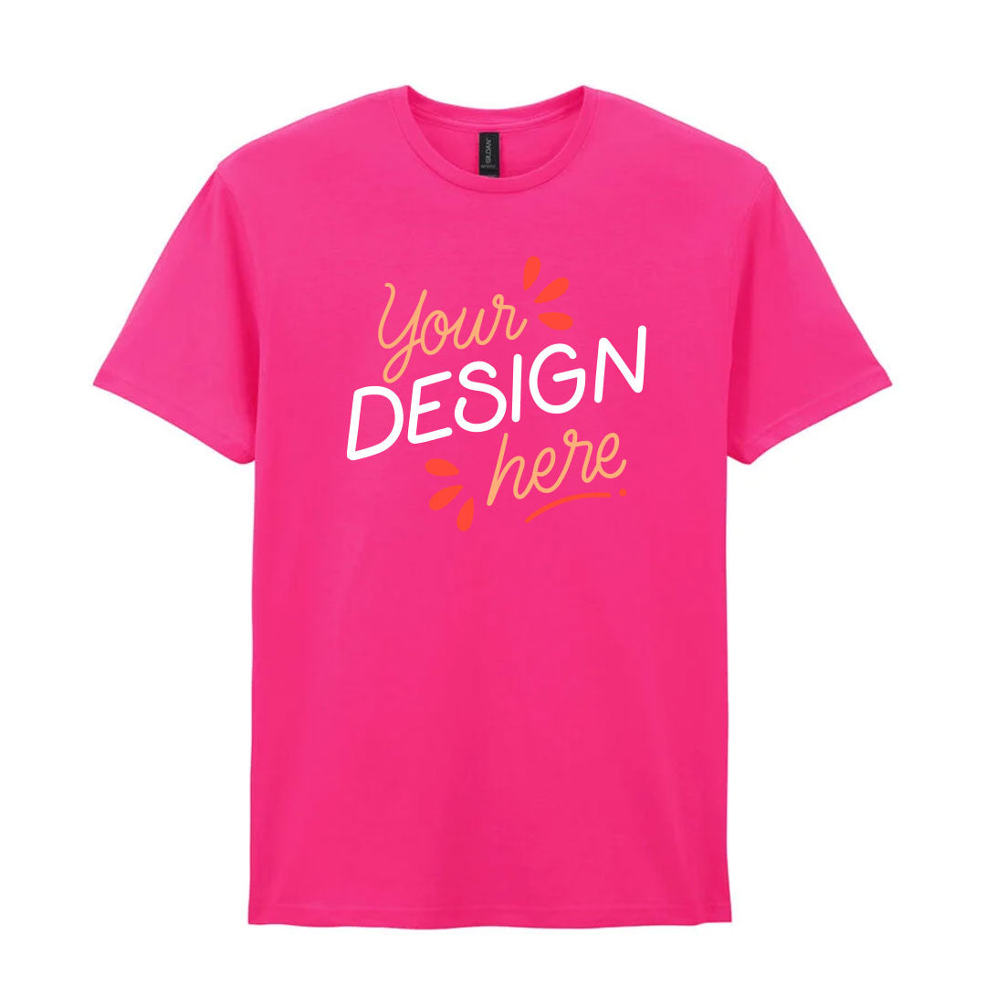 Coloured Gildan Softstyle Ringspun T-shirt