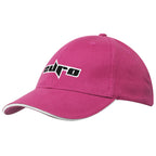 4210 Brushed Heavy Cotton Caps with Sandwich Trim