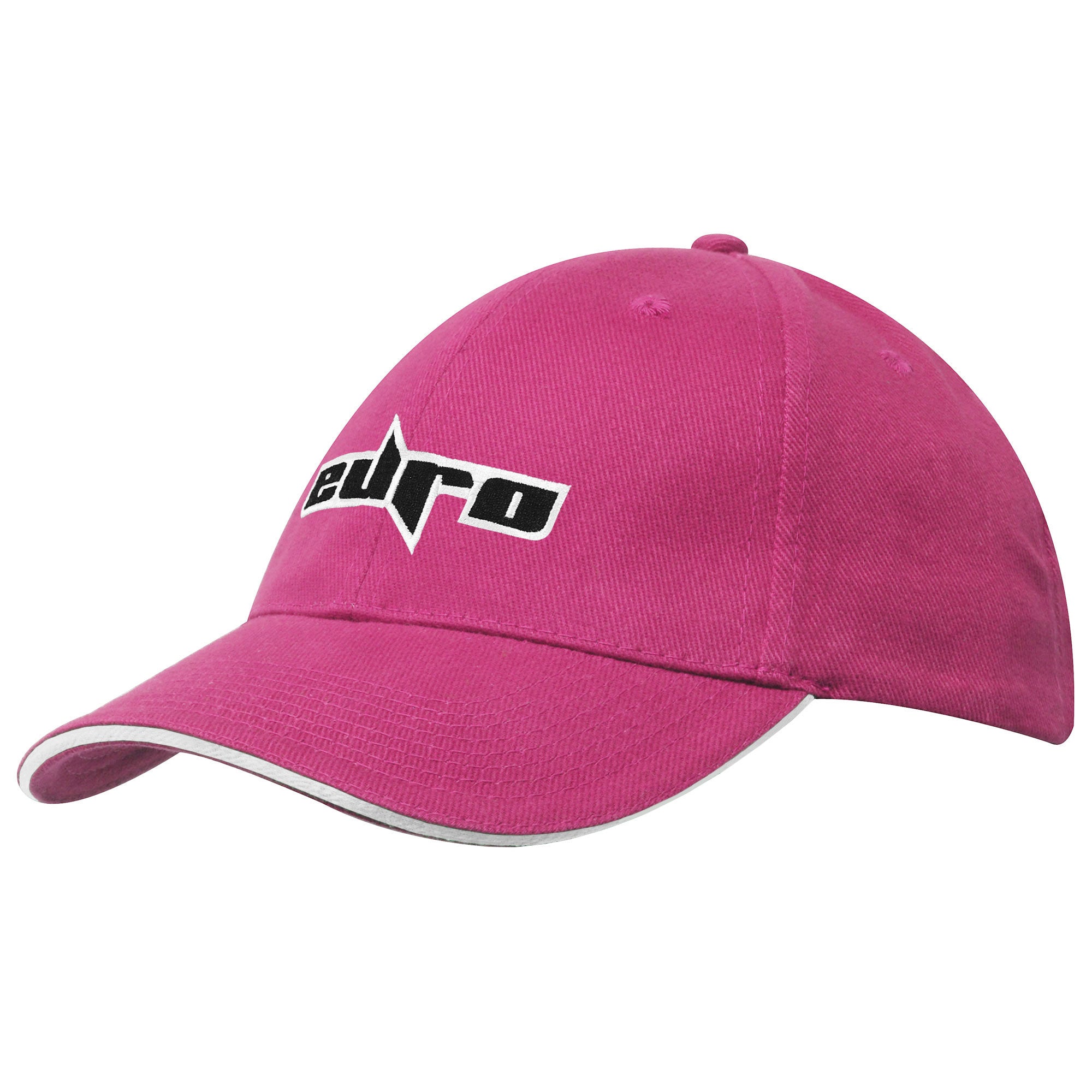 4210 Brushed Heavy Cotton Caps with Sandwich Trim