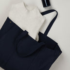 Branded Recycled Canvas Maxi Bag