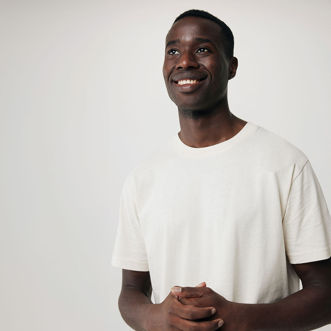 Branded IQONIQ Kakadu Relaxed Recycled Cotton T-shirt