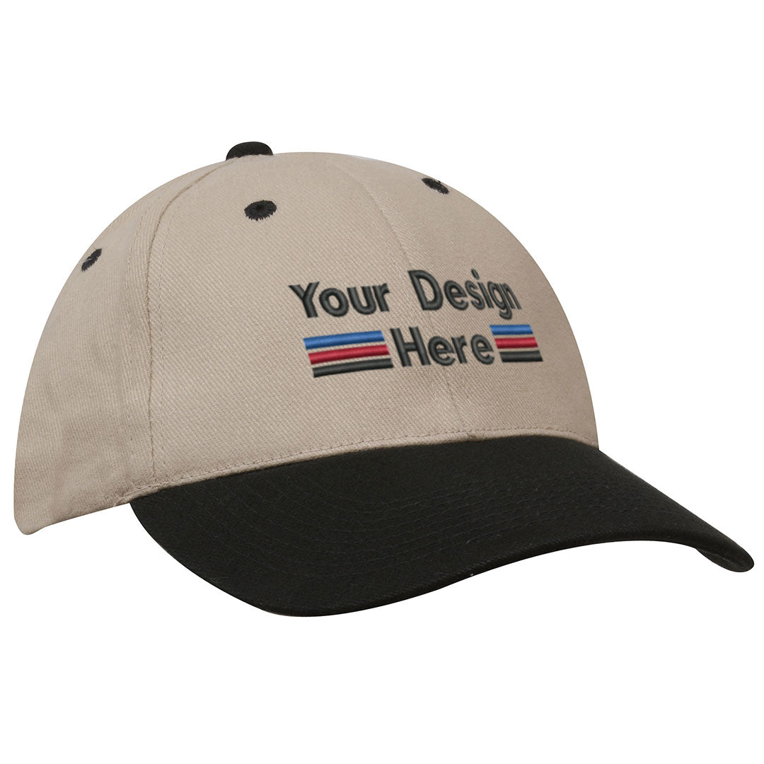 4199 Brushed Heavy Cotton Caps