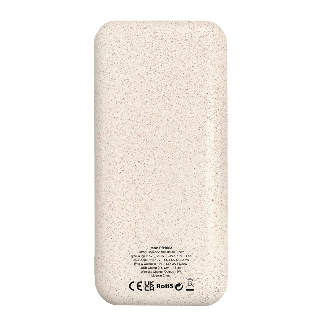 Kinetic 10000 mAh Bamboo Power Bank