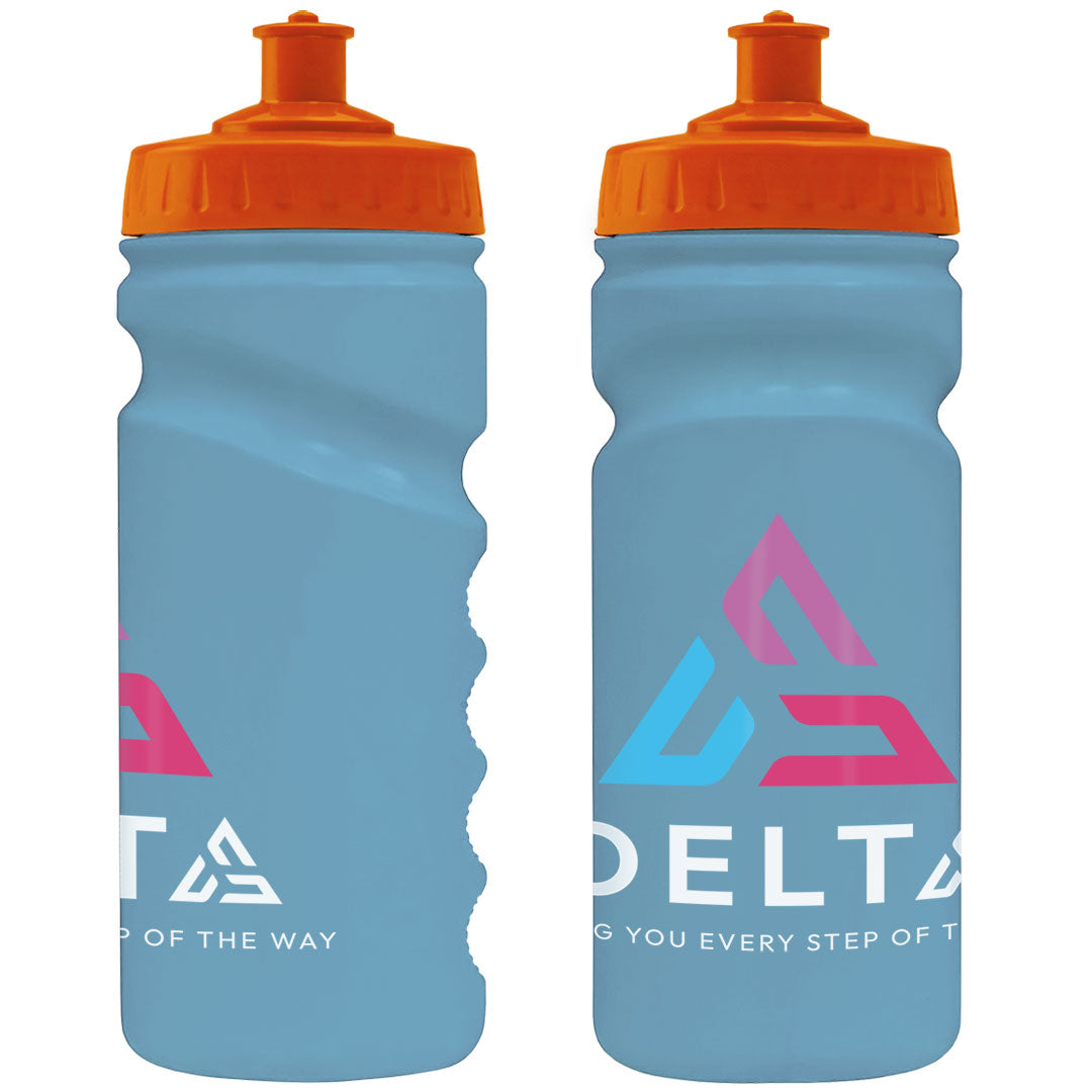 500ml Grip Sports Bottle - Push/Pull Lid
