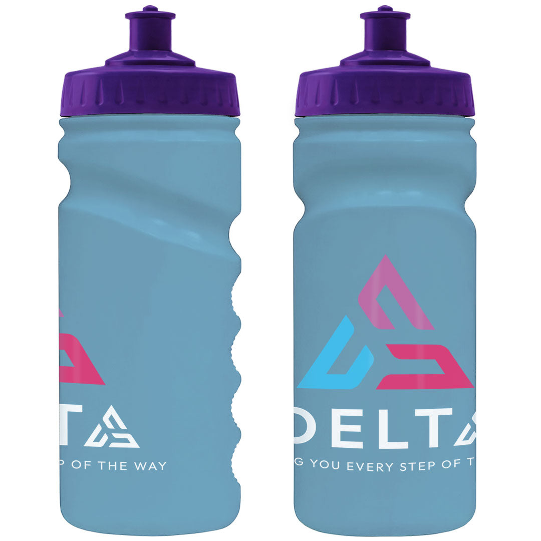 500ml Grip Sports Bottle - Push/Pull Lid