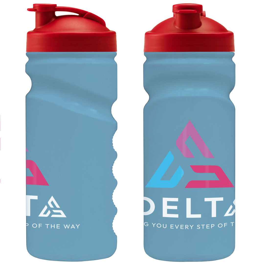 500ml Grip Sports Bottle - Flip Lid