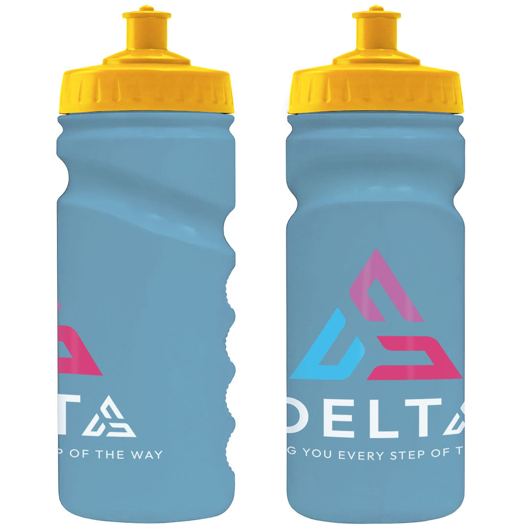 500ml Grip Sports Bottle - Push/Pull Lid