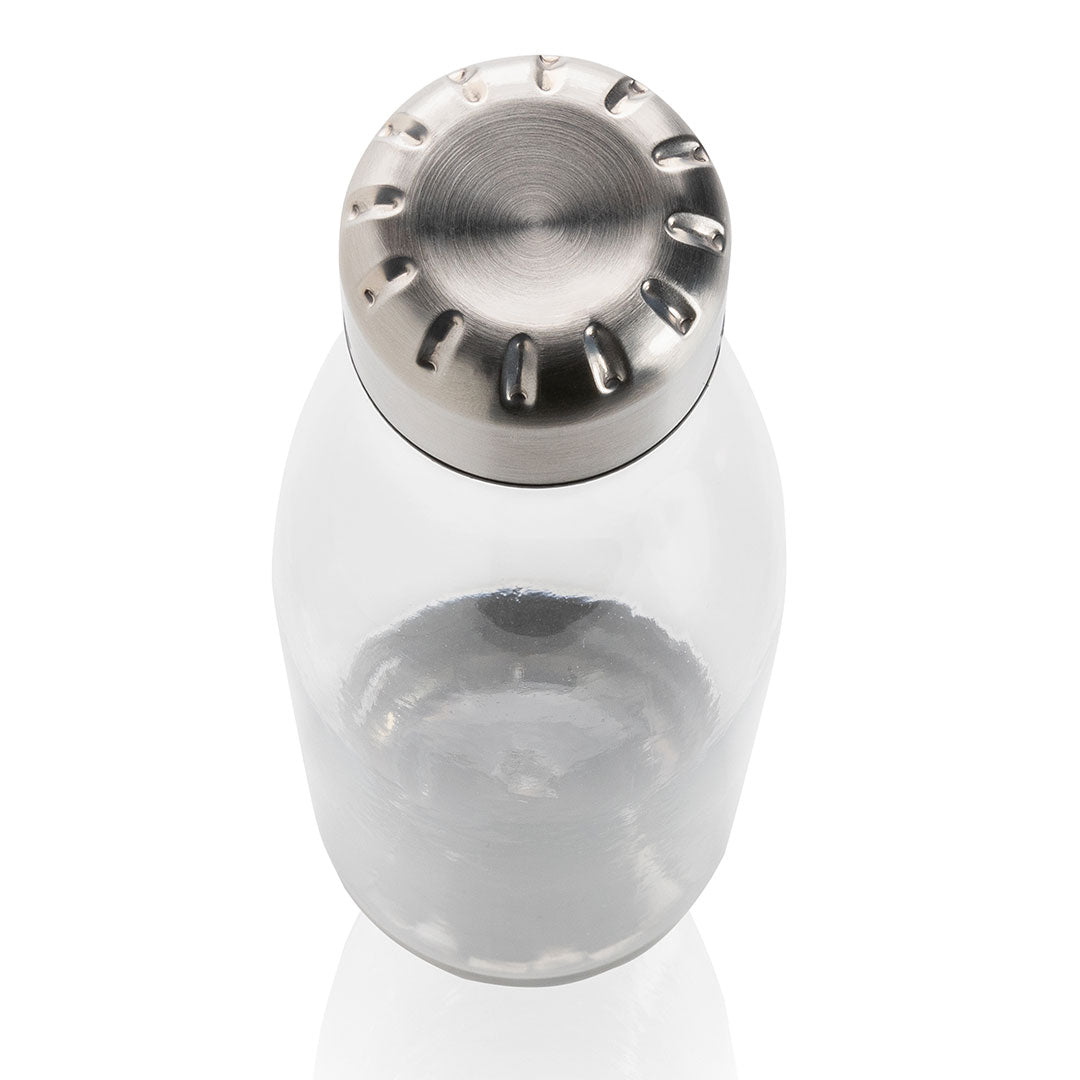 Leakproof Water Bottle With Stainless Steel Lid 500ml