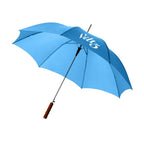 23" Auto Open Walking Umbrellas - Wooden Handle