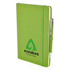 A5 DUO Soft Touch Lined Notebook Plus Pen