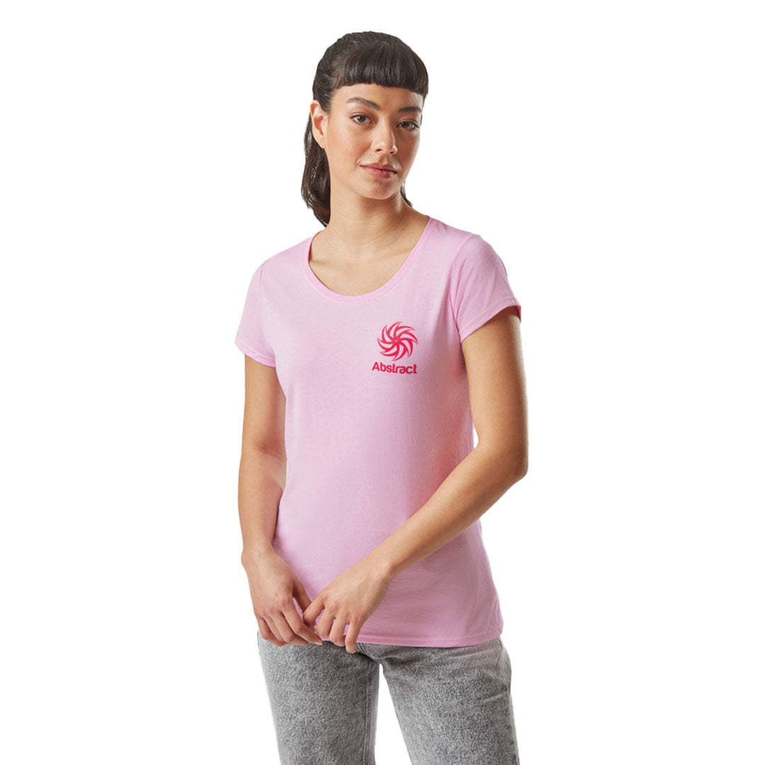 Coloured Fruit of The Loom Ladies Value Weight T-shirt