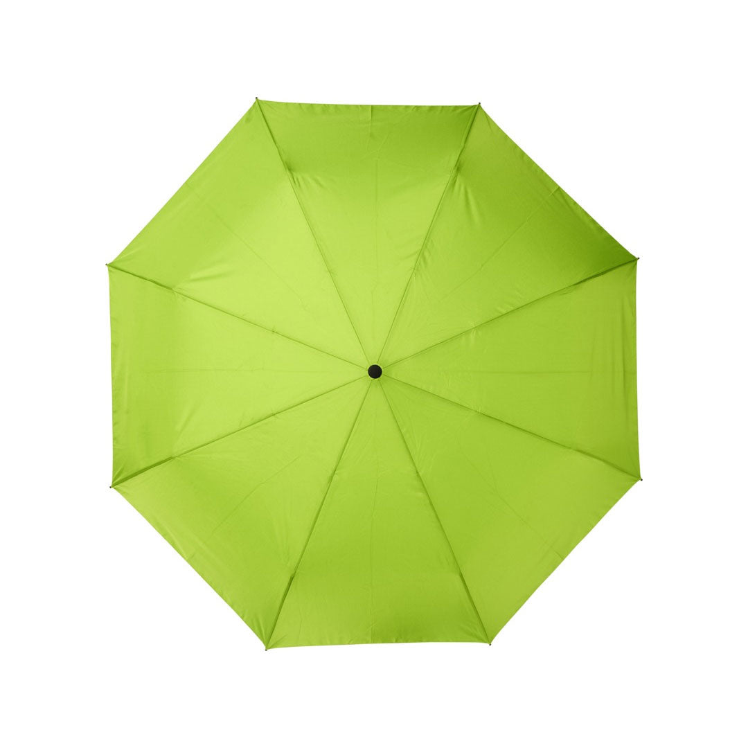 21" Auto Open-Close Foldable Compact Recycled PET Umbrella