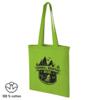 Coloured Cotton Tote Bags