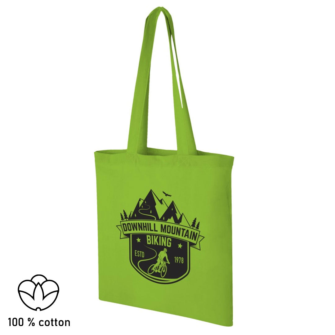 Coloured Cotton Tote Bags