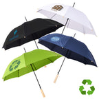 23" Auto Open Recycled PET Walking Umbrellas