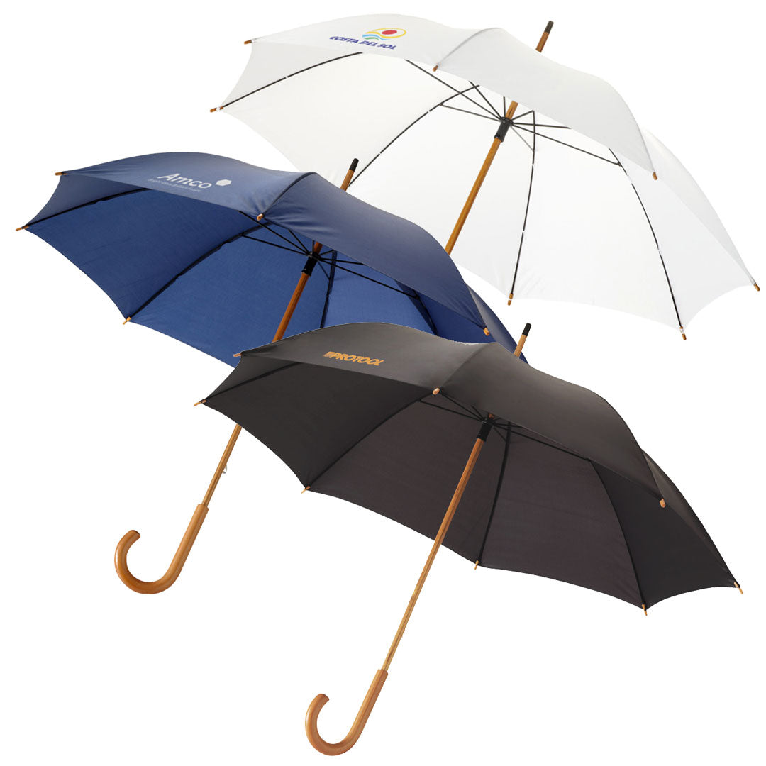 23" Walking Umbrellas - Wooden Handles