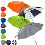 30" Golf Umbrellas - Wooden Handle