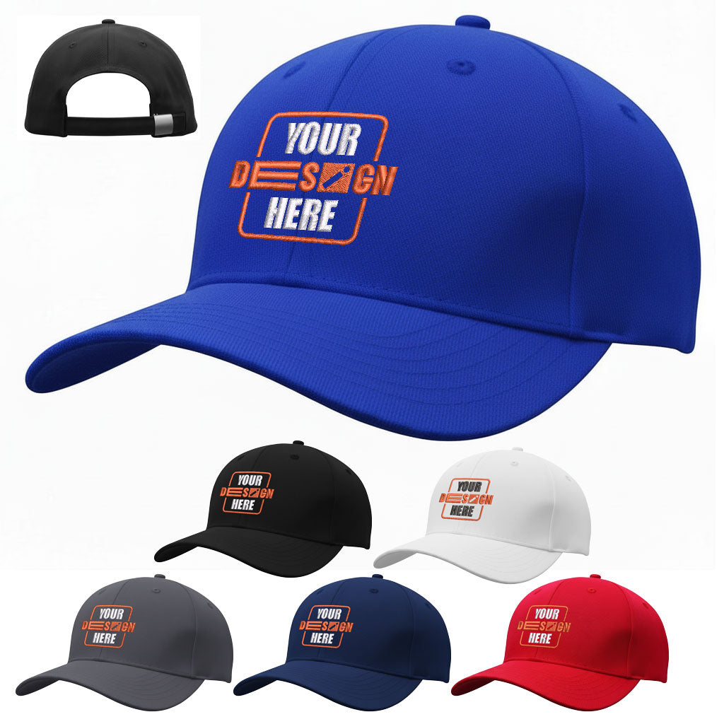 3964 Cotton Twill 6 Panel Caps with Buckle