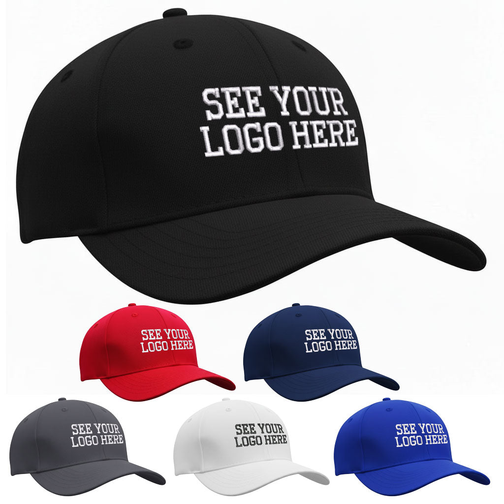 3966 Cotton Twill 6 Panel Caps