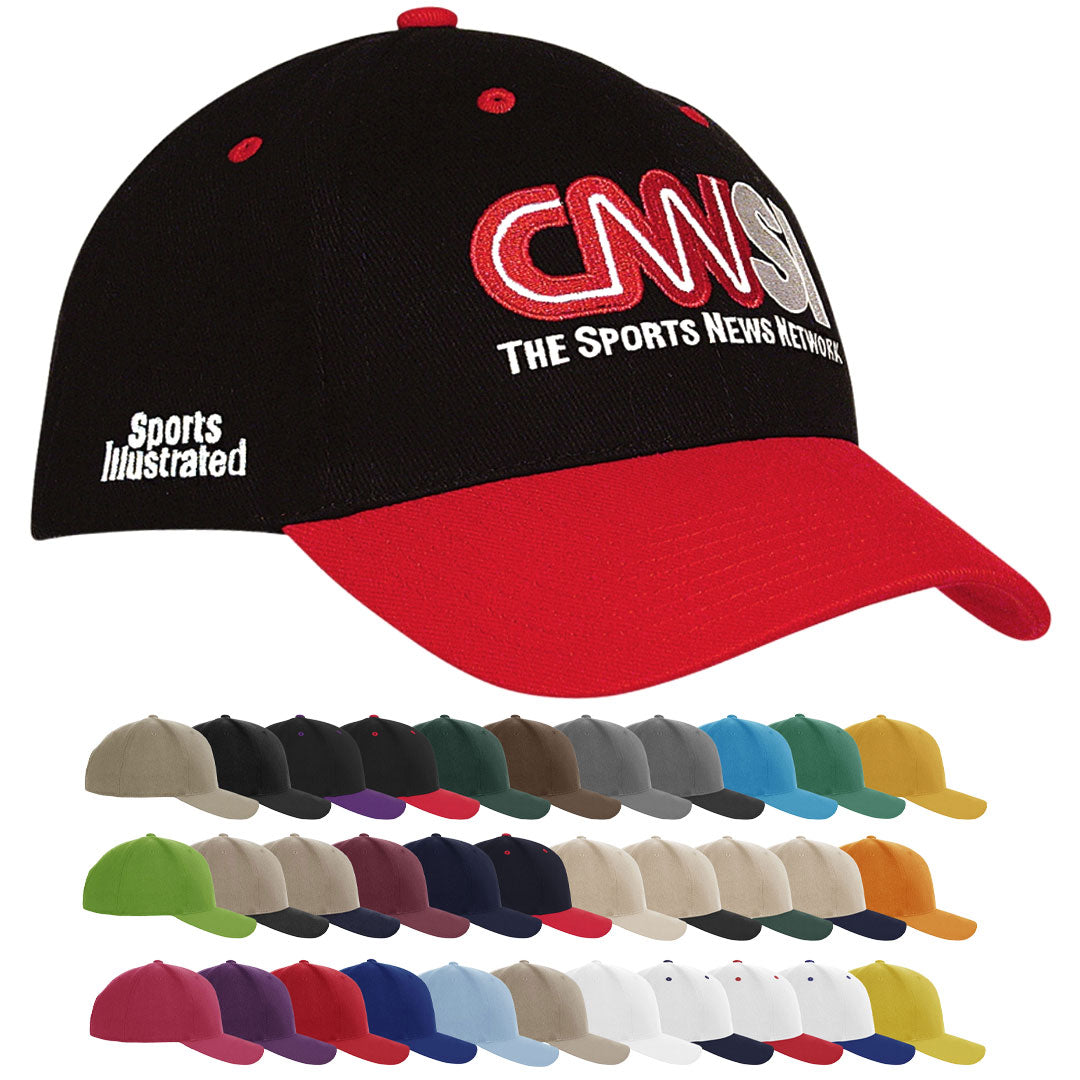 4199 Brushed Heavy Cotton Caps