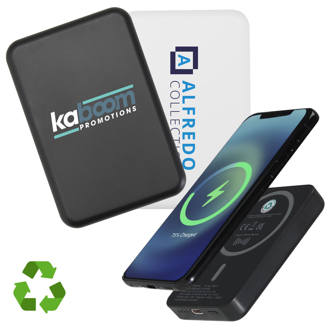 Acrab 5000 mAh 15W Magnetic Wireless Power Bank With 20W PD