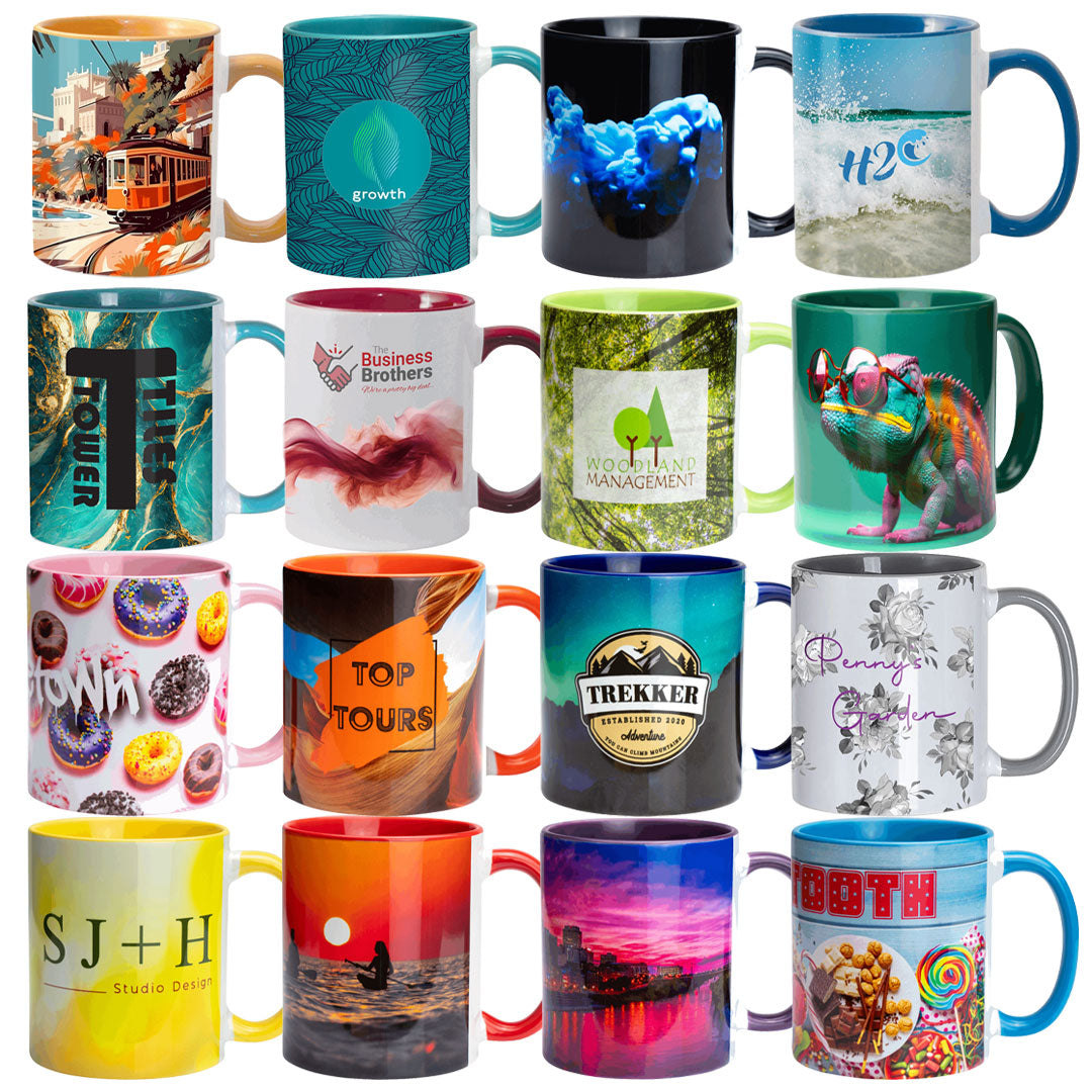 Duo Full Colour Durham Mugs