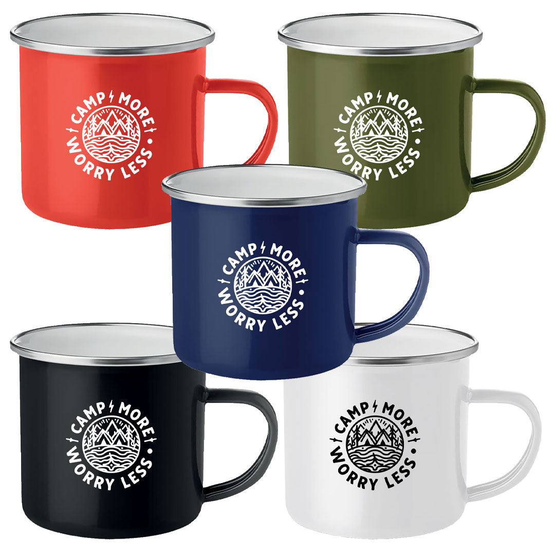 Enamel Camping Mug