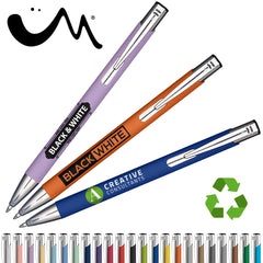 Promotional Mood Recycled GRS Softfeel Ballpen GRS Recycled Metal