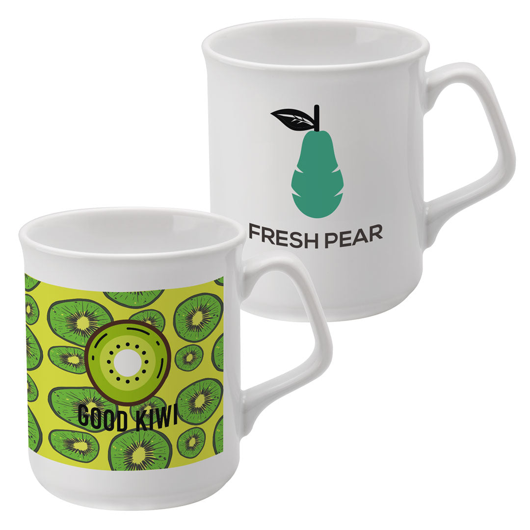 White Sparta Mugs