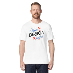 Branded White Gildan Softstyle Ringspun T-shirt