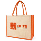 Maxi Harbour Tote Jute Bag
