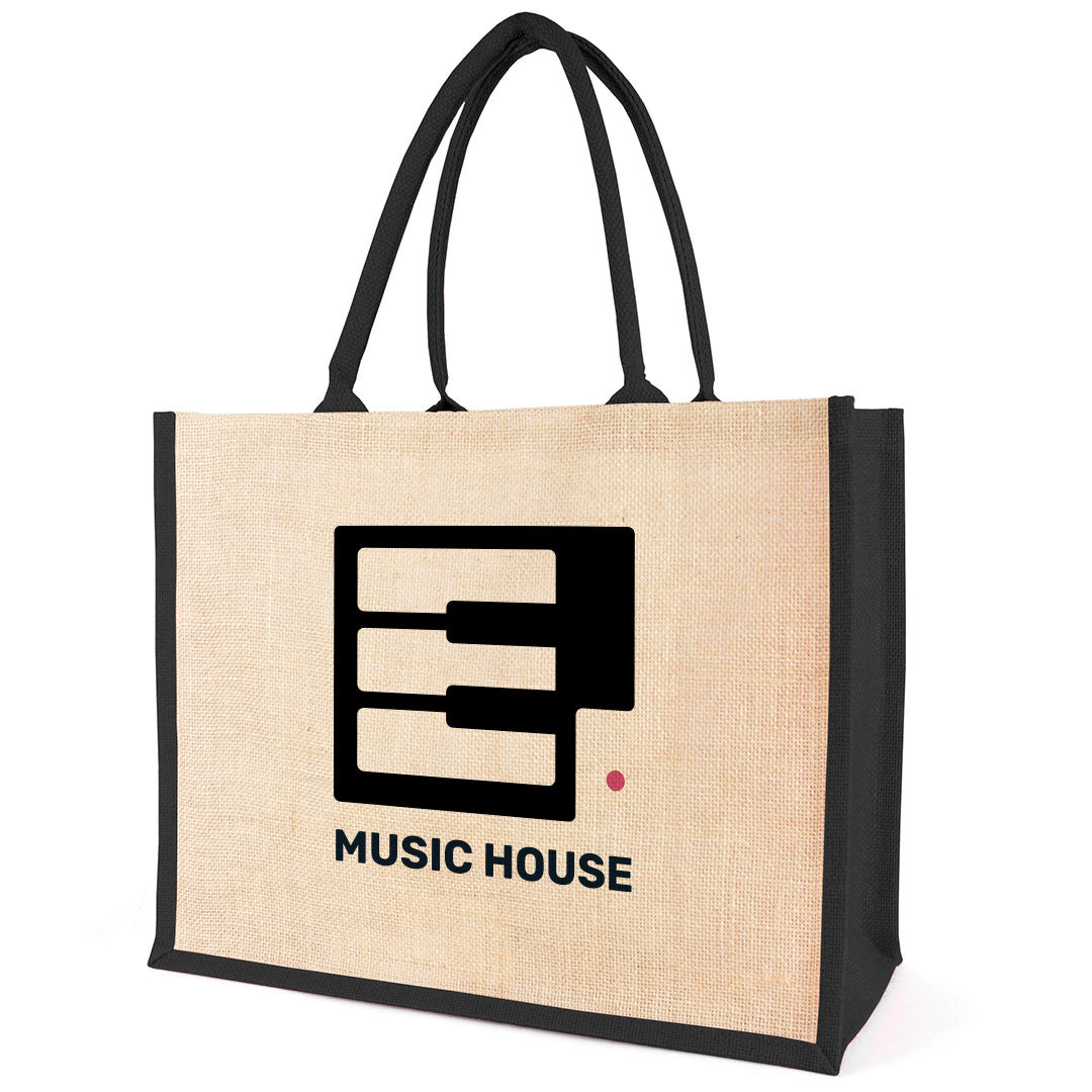 Maxi Harbour Tote Jute Bag