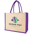 Maxi Harbour Tote Jute Bag