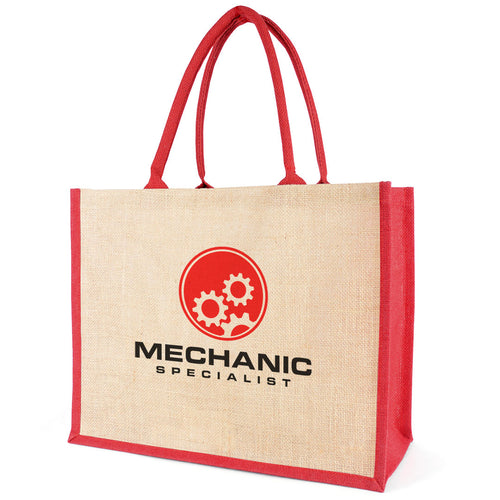 Maxi Harbour Tote Jute Bag