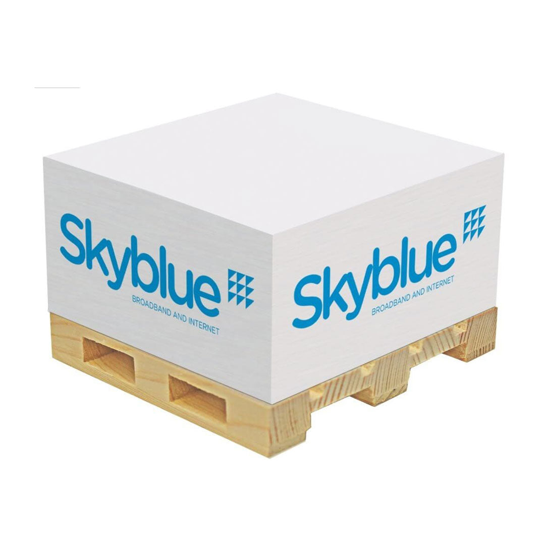 100x100x50mm Mini Block Pad + Wooden Pallet