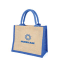 Mini Harbour Tote Jute Bag 5.6 Litre with custom company logo