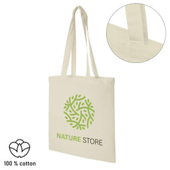 Custom Printed Natural Cotton Tote Bags 7L Corporate Travel & Events