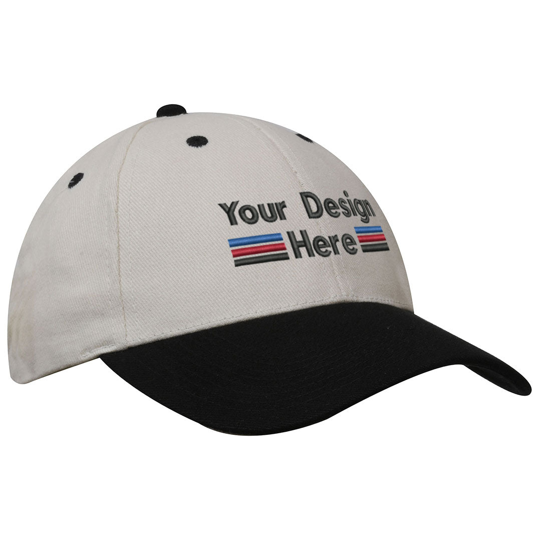 4199 Brushed Heavy Cotton Caps